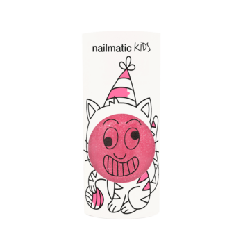 Nailmatic Kids Nagellack Kitty Candy Pink Glitter