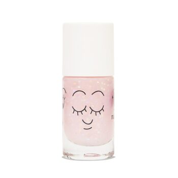 Nailmatic Kids Polly Clear Pink Glitter