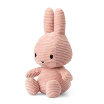 Miffy Kuscheltier Hase Cord Rosa, 33cm