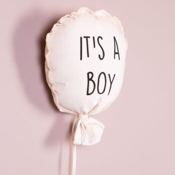 Childhome Wanddeko Luftballon 'It´s a Boy'