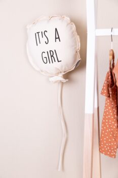 Childhome Wanddeko Luftballon 'It´s a girl'