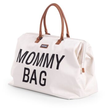 Childhome Wickeltasche Mommy Bag creme seitlich