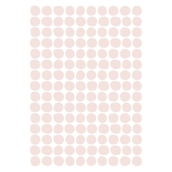 Wandsticker Basic Punkte rosa von Lilipinso