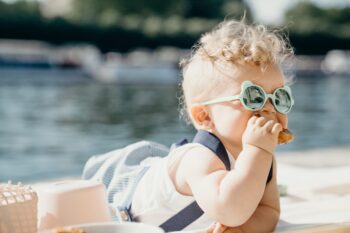 Ki ET LA Kinder und Baby Sonnenbrille mintgrün