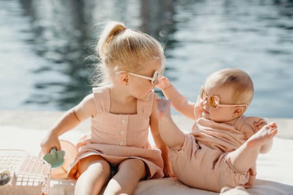 Ki ET LA Kinder und Baby Sonnenbrille Hellrosa