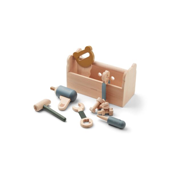 Liewood Werkzeugkoffer Set Luigi aus Holz