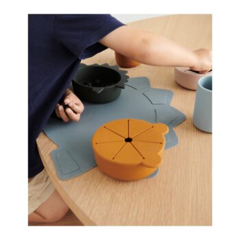 Liewood Tracy Tischset Dinosaurier blau