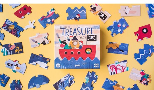 LONDJI Puzzle 'Discovery the Treasure' ab 3 Jahren