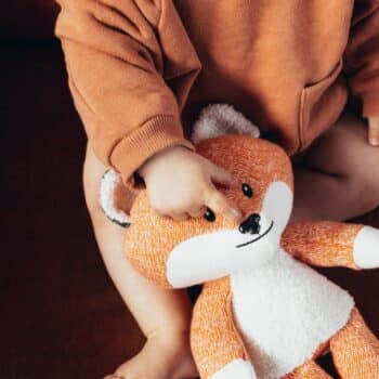 Flow Baby Spieluhr Fuchs Robin orange mit Weinsensor