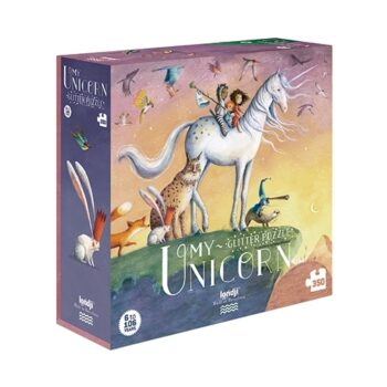 LONDJI Glitzer Puzzle 'My unicorn' mit Einhorn ab 8 Jahren