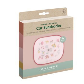 Little Dutch Sonnenschutz Blende für das Auto Flowers & Butterflies