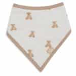 Jollein Bandana 2er Set Teddy Bear aus Bio Baumwolle