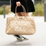 Childhome Mommy Bag Wickeltasche gesteppt in beige
