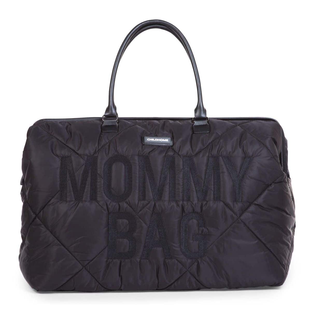 Childhome Mommy Bag Wickeltasche gesteppt in schwarz