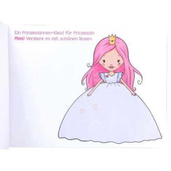 Princess Mim Kitzel Malbuch mit Prinzessinnen ab 2 Jahren