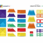Connetix magnetische Bausteine Rainbow Creativ Pack 100-teilig