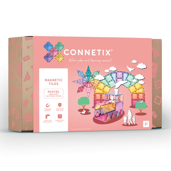Connetix magnetische Bausteine Mega Creative Pack Pastel