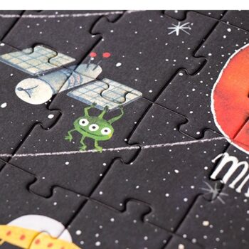 Londji Puzzle 'Discover the planets' glow in the dark