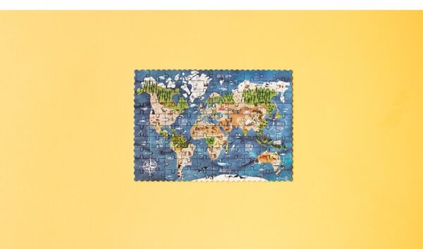 Londji Pocket Puzzle 'World' Weltkarte