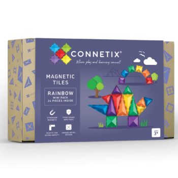 Connetix magnetische Bausteine Rainbow Mini Pack 24-teilig