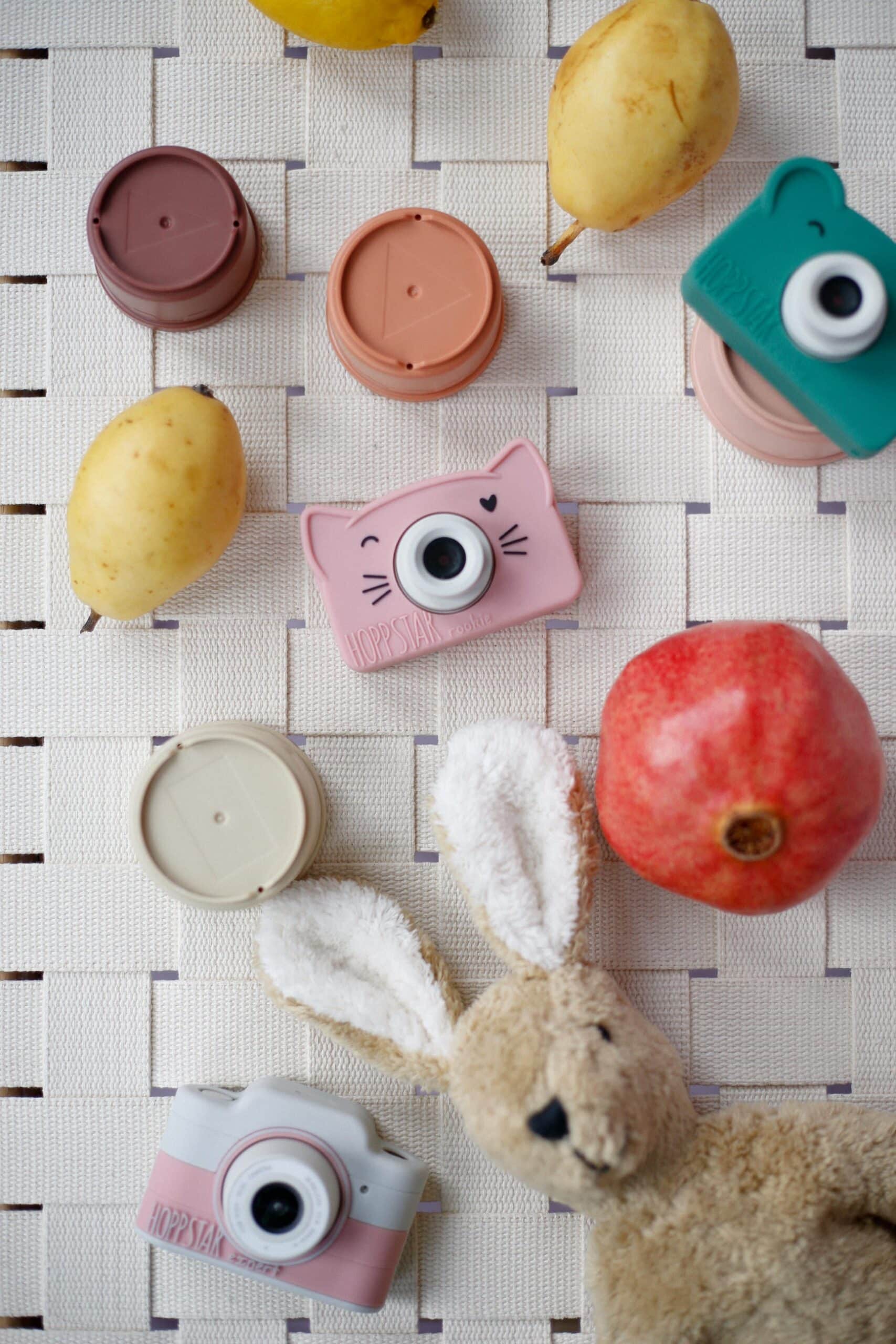 Hoppstar Kinderkamera Rookie in Blush rosa mit 16 Gb Speicherkarte