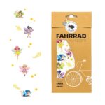 Farbviereck Fahrradsticker Feen für Fahrrad, Roller und Helm