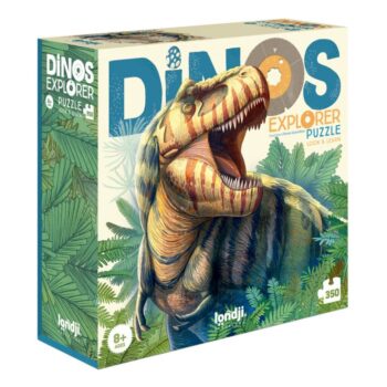 Londji Puzzle Dinos Explorer mit 350 Teilen ab 8 Jahren