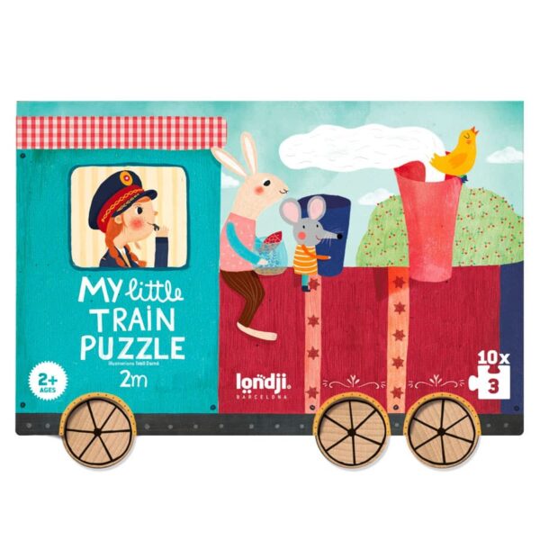 Londji Puzzle My Little Train mit 30 Teilen ab 3 Jahren