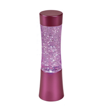 Moses LED GLitzerlampe pink