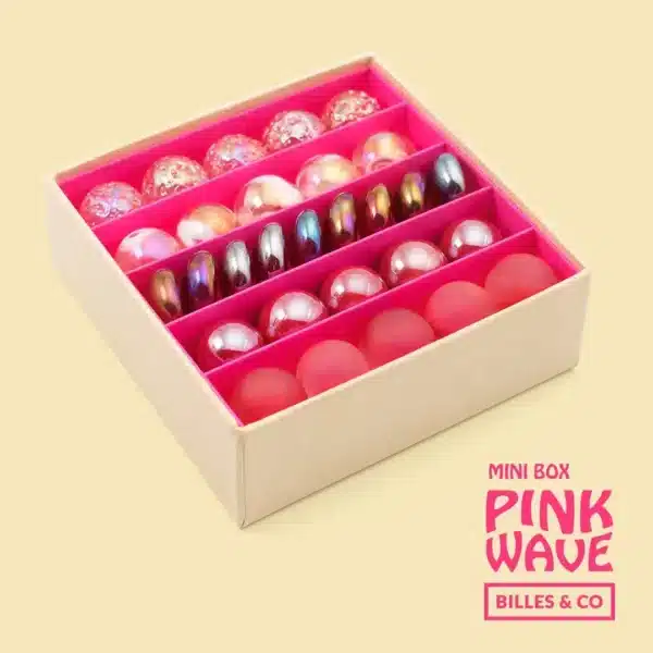 Billes & Co. Murmel Mini Box Pink Wave