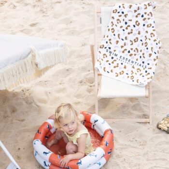 Swim Essential Kinder Strand Handtuch Leo