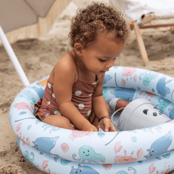 Baby Pool aufblasbar 60 cm mit Meerestieren von Swim Essentials