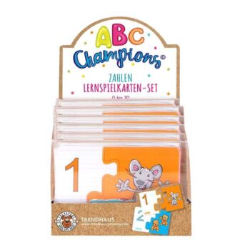 ABC CHAMPIONS Zahlen-Lernspielkarten-Set