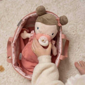 Little Dutch Baby Puppenset Rosa mit Tragetasche und Zubehör
