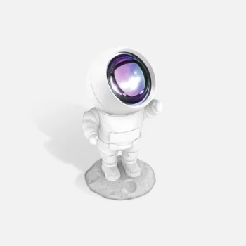 Kleiner Astronaut Nachtlicht Planet Regenbogen von Mob