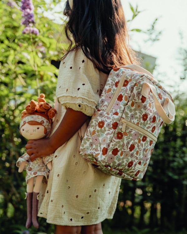 Little Dutch Kinderrucksack Little Vintage Flowers mit Blumen