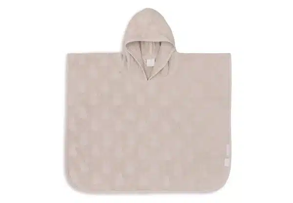 Jollein Poncho Frottee Miffy Jaquard in nougat für Kinder von 0-2 Jahre