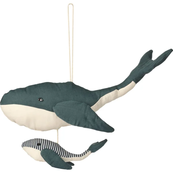 Liewood Baby Mobile Levy Whale Blue