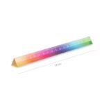 GOOD FEELINGS Regenbogen-Lineal, Acryl 18cm – Bild 2