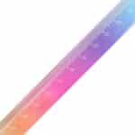 GOOD FEELINGS Regenbogen-Lineal, Acryl 18cm – Bild 3