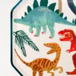 Meri Meri Dinosaurier Pappteller 8 Stück – Bild 3
