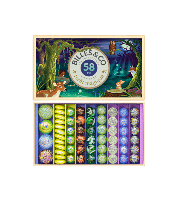 Billes & Co. Murmeln Box - Magischer Wald