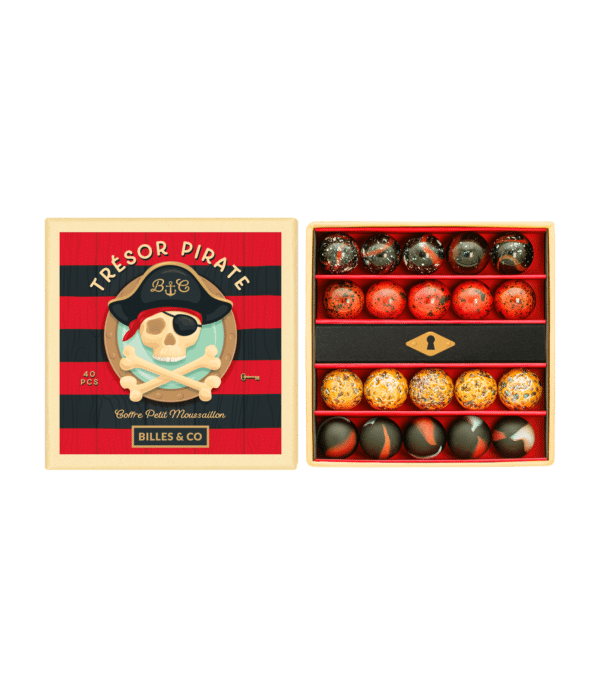Billes & Co. Murmeln Mini Box - Piratenschatz