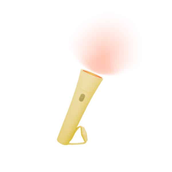 Lalarma Kinder Taschenlampe dimmbar gelb – Bild 3