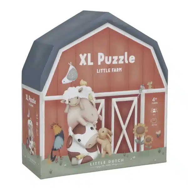 Little Dutch Bodenpuzzle XL Little Farm – Bild 2