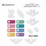 Connetix Magnet Bausteine Kugelbahn Pastel Expansion Pack 80-teilig – Bild 11