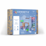 Connetix Magnet Bausteine Kugelbahn Pastel Expansion Pack 80-teilig