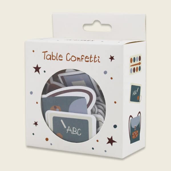 Ava & Yves Table Confetti zur Einschulung - Adventure