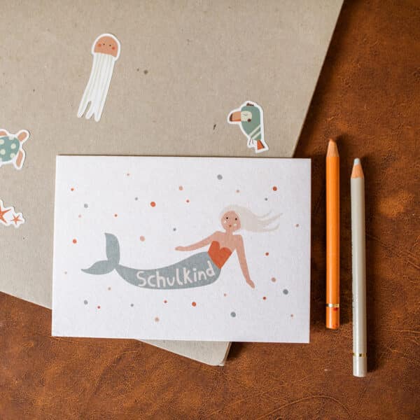 Ava & Yves Sticker Schulkind mit Glitzereffekt - Under The Sea – Bild 4