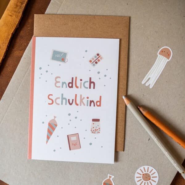 Ava & Yves Sticker Schulkind mit Glitzereffekt - Under The Sea – Bild 3